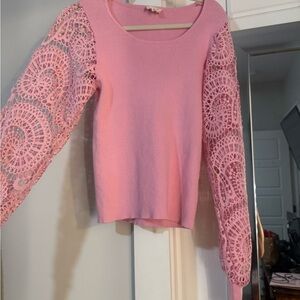 BiBi Ribbed Pink Top